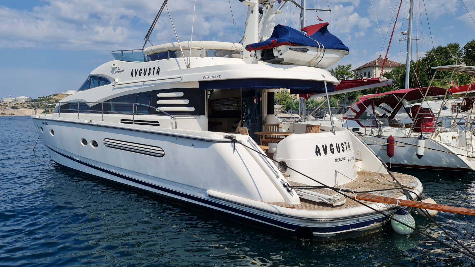 Fairline Squadron 62 Fly - яхта на продажу